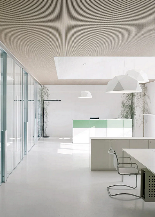 Aluminium pendant lamp Fabbian Crio factory Fabbian from Italy. Foto №10