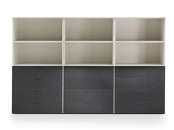 Modular Wooden Office Shelving Blade i 4 Mariani factory i 4 Mariani from Italy. Foto №1