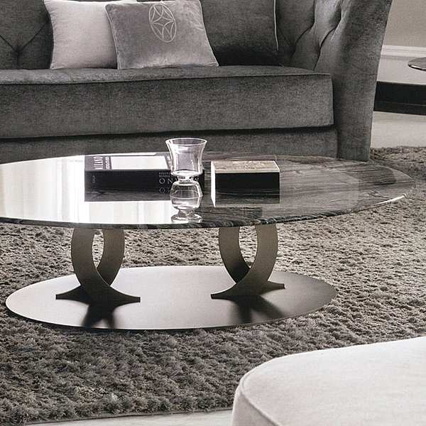 Coffee table ANGELO CAPPELLINI Opera LUDMILLA 45007 factory ANGELO CAPPELLINI from Italy. Foto №2