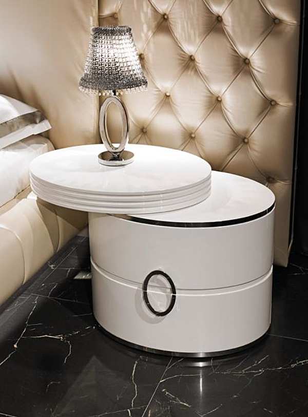 Bedside table VISIONNAIRE (IPE CAVALLI) BEAUFORTS factory VISIONNAIRE (IPE CAVALLI) from Italy. Foto №4