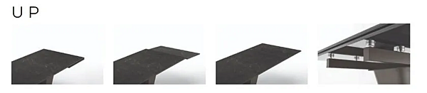 Extending Rectangular Table Vela Piasentina Stone SEDIT factory SEDIT from Italy. Foto №9