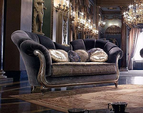 Couch ELLESALOTTI Greta Garbo factory LUXURY SOFA from Italy. Foto №1