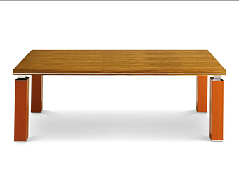 Square Wood Veneer Meeting Table Ares i 4 Mariani