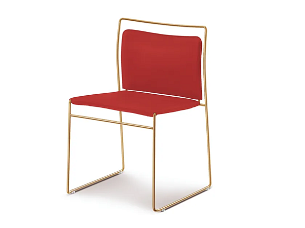 Stackable Metal Chair Tulu CASSINA factory CASSINA from Italy. Foto №1