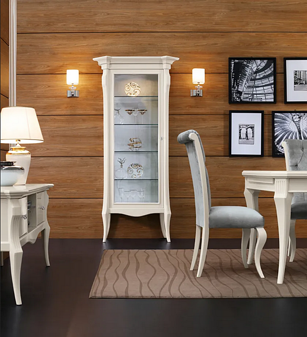 Display cabinet with integrated lighting MARZORATI Montecarlo factory MARZORATI from Italy. Foto №5