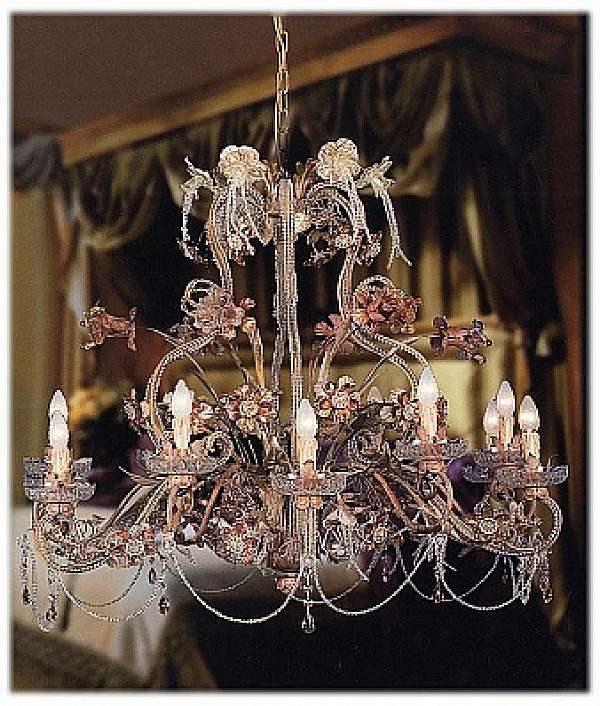 Chandelier MECHINI L270/12 factory MECHINI from Italy. Foto №1