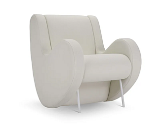 Fabric armchair with armrests Adrenalina Atina IMB1072180