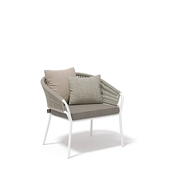 Aluminium garden armchair with armrests Atmosphera Pleasure 2.0 PLS.SB. factory ATMOSPHERA from Italy. Foto №4