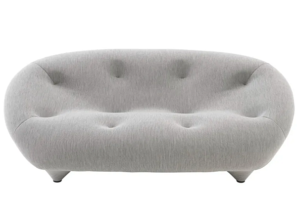 Two-Seater Tufted Fabric Sofa Ploum LIGNE ROSET 13170205/55-13170305 factory LIGNE ROSET from Italy. Foto №1