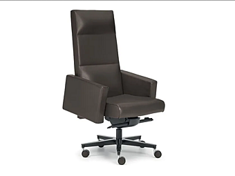 High Back Swivel Leather Executive Chair Inca I 4 Mariani
