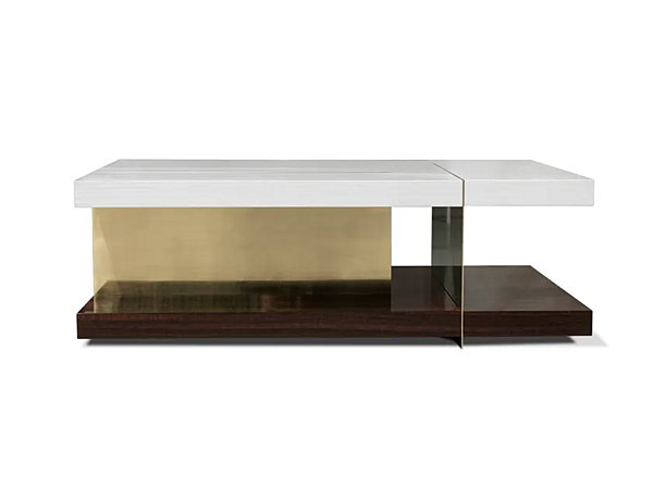 Rectangular wooden coffee table Lallan BRABBU factory BRABBU from Italy. Foto №3