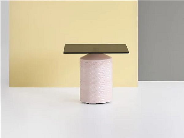 Square coffee table Hishi Potocco 871 TBQ 871 THQ 871/TBQ, 871/THQ factory POTOCCO from Italy. Foto №3