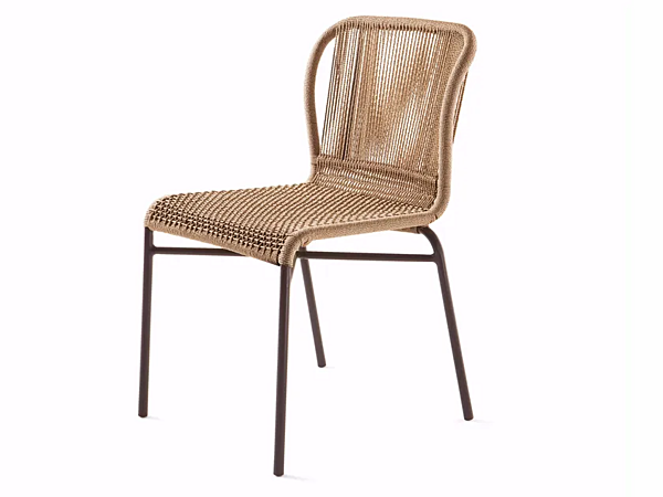 Hand Woven Synthetic Fiber Chair Cricket VARASCHIN 2990 factory VARASCHIN from Italy. Foto №1