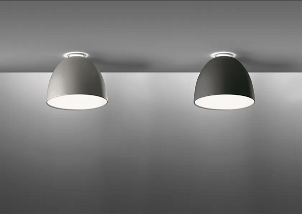 Aluminium ceiling lamp Nur Mini Artemide factory Artemide from Italy. Foto №2