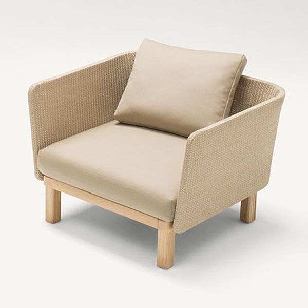 Armchair PAOLA LENTI B39R factory PAOLA LENTI from Italy. Foto №2