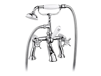 External Steel Bathtub Tap Set Victoria Gaia Mobili factory GAIA from Italy