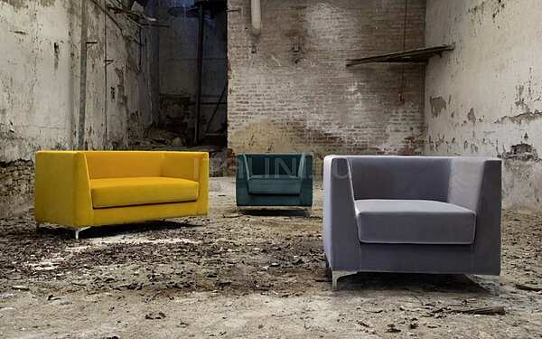 Armchair DOMINGO SALOTTI Lincoln factory DOMINGO SALOTTI from Italy. Foto №4