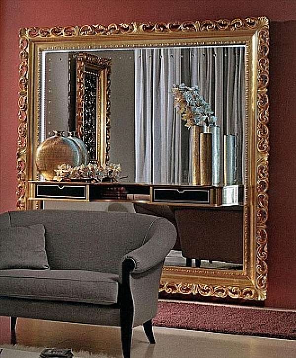 Mirror VISMARA The Frame Big Mirror-Baroque factory VISMARA from Italy. Foto №1