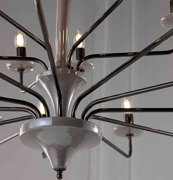 Chandelier LORENZON (F.LLI LORENZON) LL.133/TCM/12+6F factory LORENZON (F.LLI LORENZON) from Italy. Foto №2