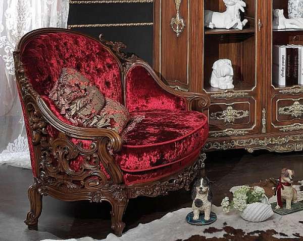 Armchair ASNAGHI INTERIORS LC7201 factory ASNAGHI INTERIORS from Italy. Foto №2