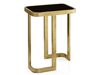 Low rectangular crystal coffee table MARIONI Jean 02732/C, 02732A/C factory MARIONI from Italy