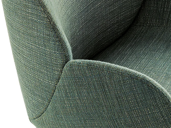 Fabric easy chair Calathea GIORGETTI factory GIORGETTI from Italy. Foto №2