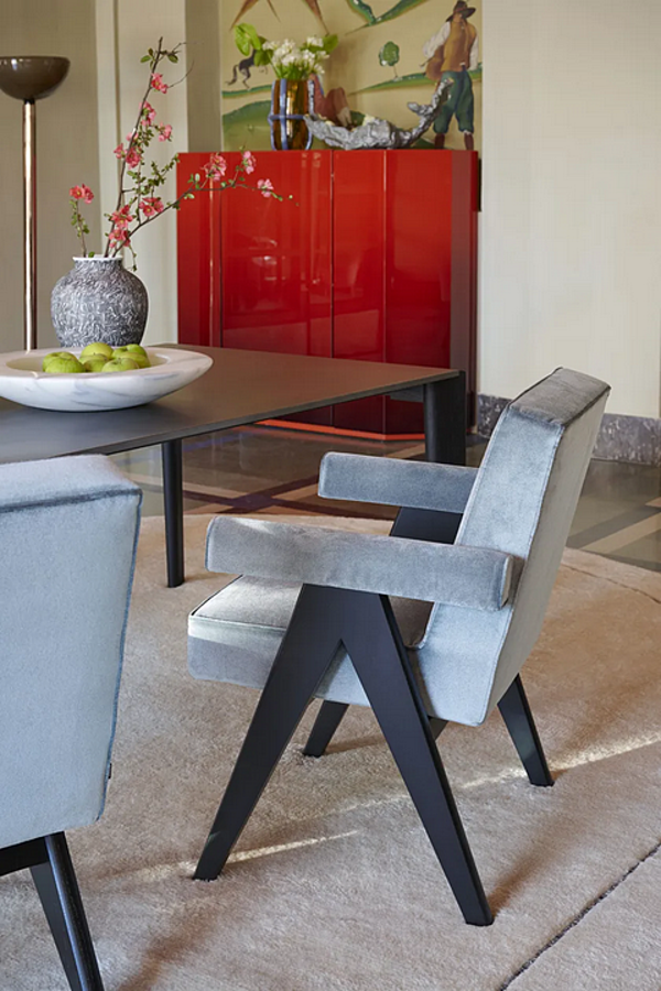 Extending Rectangular MDF Table Longplane CASSINA factory CASSINA from Italy. Foto №4