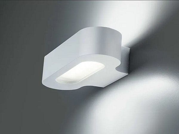 Wall lamp in die cast aluminium Talo Artemide factory Artemide from Italy. Foto №1