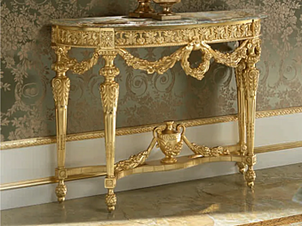 Demilune Console Table Wood Modenese Luxury Interiors 14605 Demilune Console Table Wood Modenese Luxury Interiors 14605 factory MODENESE GASTONE from Italy