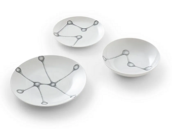 Porcelain Plates Set Floema GIORGETTI GA474G
