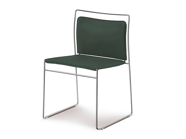 Stackable Metal Chair Tulu CASSINA factory CASSINA from Italy. Foto №2