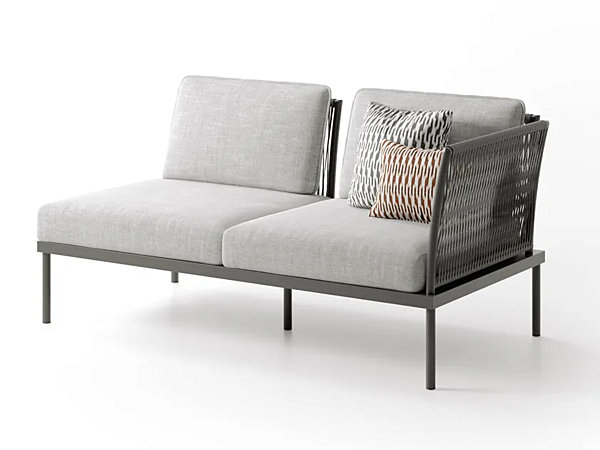 2-seater garden sofa with fabric upholstery Flash Atmosphera FSH.DV5 factory ATMOSPHERA from Italy. Foto №1