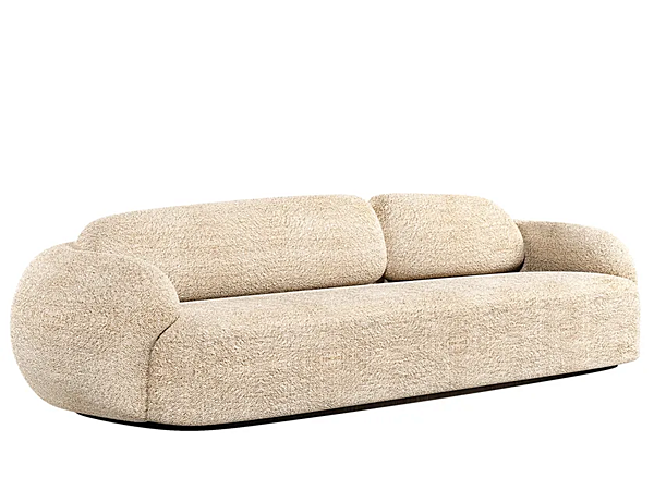 3-seater wool sofa coral Paolo Castelli factory Paolo Castelli from Italy. Foto №1