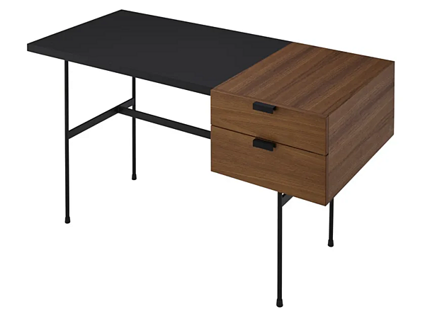 Rectangular wooden writing desk with drawers LIGNE ROSET TANIS 005HCW8N factory LIGNE ROSET from Italy. Foto №2