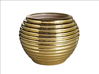 Ceramic vase Africa MARIONI 02003 factory MARIONI from Italy