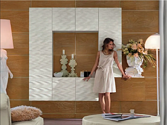 Wall mounted lacquered modular storage unit Bizzotto Italia Maori factory Bizzotto Italia from Italy
