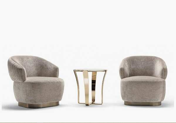 Armchair ANGELO CAPPELLINI Opera SOPHIE 40321 factory OPERA CONTEMPORARY from Italy. Foto №3