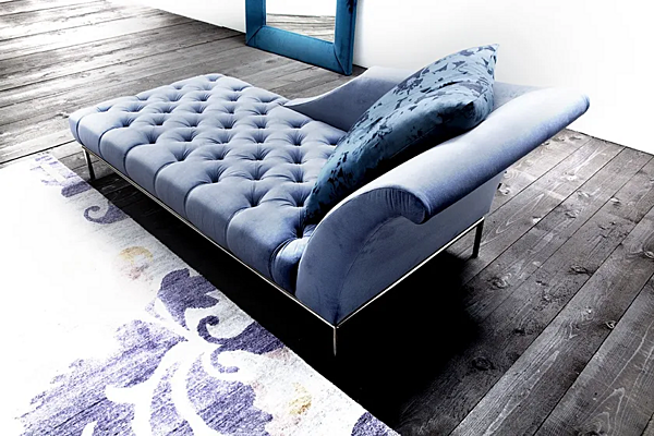 Upholstered fabric day bed ERBA ITALIA Autografo factory ERBA ITALIA from Italy. Foto №3