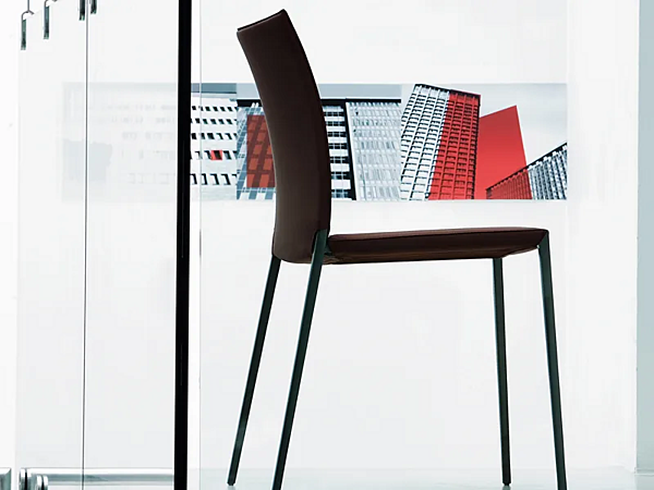 Upholstered stackable chair Talia 2080 ZANOTTA factory ZANOTTA from Italy. Foto №4