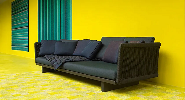 Three-Seater Sofa Fabric Sabi PAOLA LENTI B39B factory PAOLA LENTI from Italy. Foto №10