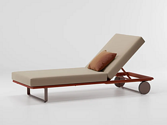 Recliner sun lounger Bitta KETTAL aluminum fabric