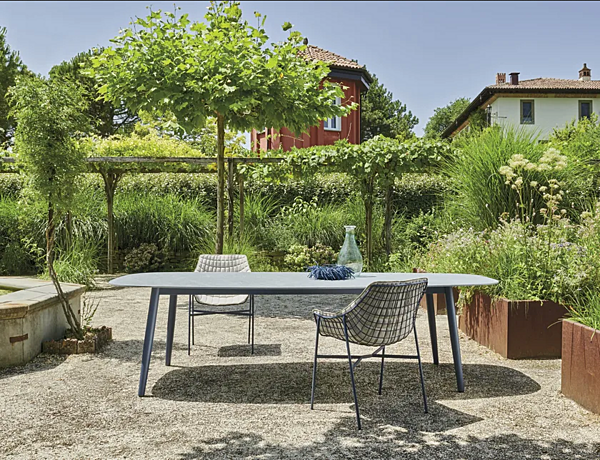 Steel garden chair with armrests VARASCHIN Summer Set 2423, 2423C factory VARASCHIN from Italy. Foto №4