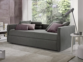 Fabric sofa bed with soft back Duomo Design Monos