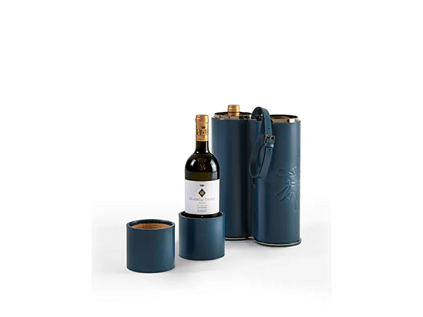 Leather bottle rack Filare 24 GIORGETTI factory GIORGETTI from Italy. Foto №2