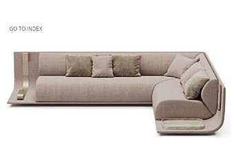 Couch ROSSATO RCD-11 factory ROSSATO from Italy