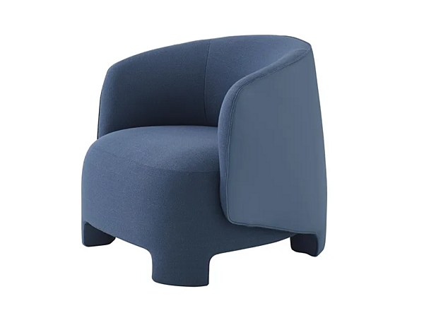 Fabric easy chair with armrests LIGNE ROSET Taru factory LIGNE ROSET from Italy. Foto №2