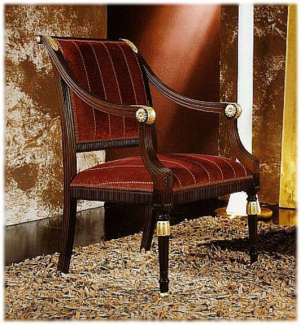 Armchair SEVEN SEDIE 0129P factory SEVEN SEDIE from Italy. Foto №1