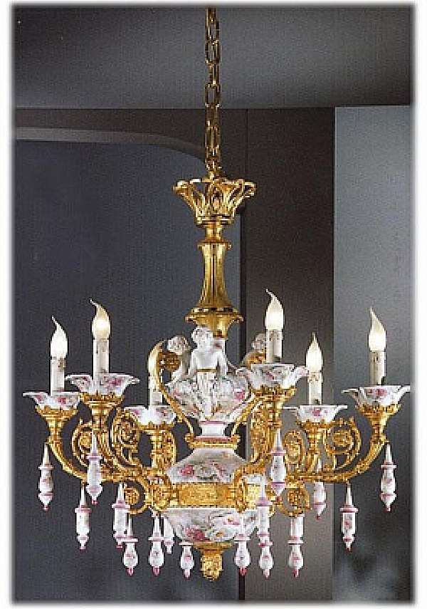 Chandelier FBAI 4212/6 factory FBAI from Italy. Foto №1