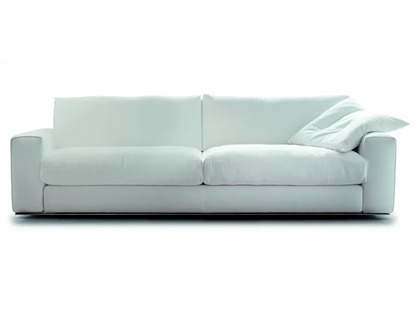 Sectional sofa fabric or leather VIBIEFFE 810 Fly factory VIBIEFFE from Italy. Foto №1