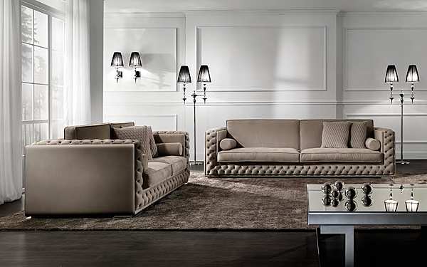 Couch DV HOME COLLECTION Velvet divano factory DV HOME COLLECTION from Italy. Foto №1